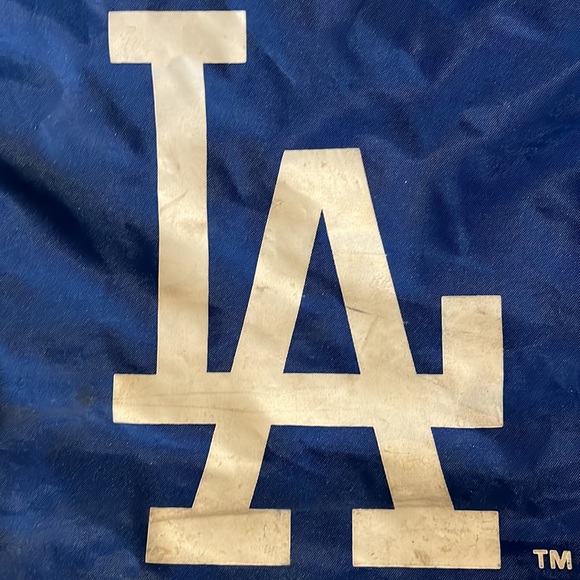 LA Los Angeles Dodgers Baseball Cinch Backpack Blue White - Picture 5 of 8